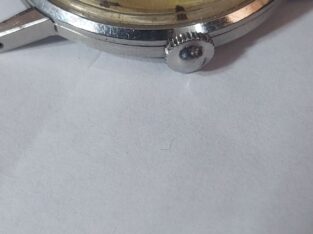 Relógio omega aço manual calatrava década de 40